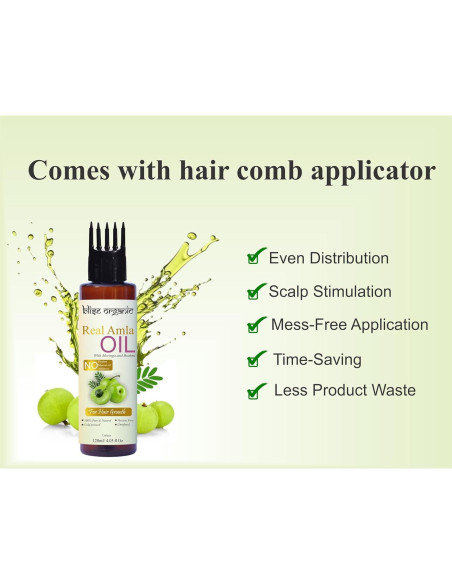 Aceite de Amla Blise Organic 100% Puro 140g Prensado en Frío Aceite de Amla Blise Organic 100% Puro 140g Prensado en Frío