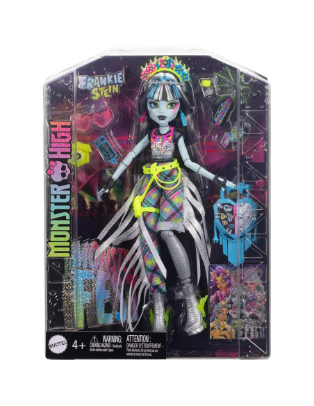 Muñeca Monster High Frankie Stein Monster Fest con accesorios Muñeca Monster High Frankie Stein Monster Fest con accesorios