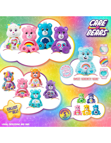 Peluche Care Bears Rock-a-Lot Funshine Bear 35.56 cm Peluche Care Bears Rock-a-Lot Funshine Bear 35.56 cm