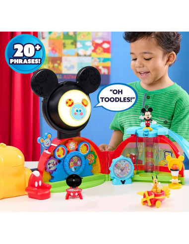 Playset Deluxe Clubhouse Mickey Mouse 71 cm Just Play 16 Piezas