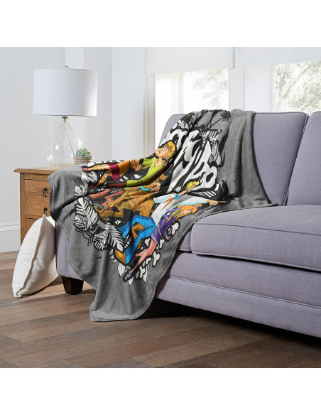 Manta de Toque de Seda Scooby-Doo Northwest 127x152 cm Manta de Toque de Seda Scooby-Doo Northwest 127x152 cm