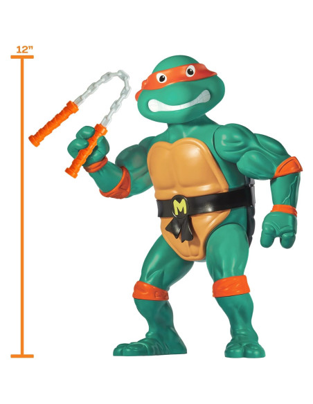 Figura Gigante Tortugas Ninja Michelangelo 30.5 cm Playmates Figura Gigante Tortugas Ninja Michelangelo 30.5 cm Playmates