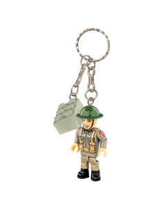 Llavero Cobi Soldado Polaco WWII 5.08 cm Bloques Construcción