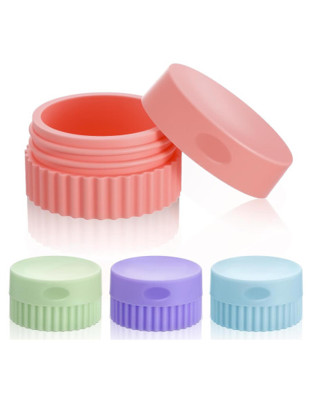 Set 4 Contenedores de Silicona para Viaje Guduling 20ml Set 4 Contenedores de Silicona para Viaje Guduling 20ml