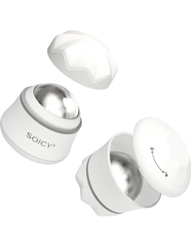 Rodillo de Hielo Facial Soicy S50 con Bola de Acero Inoxidable