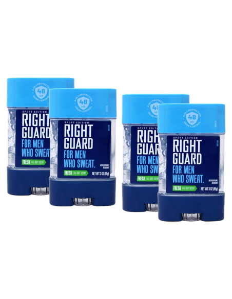 Desodorante Antitranspirante Right Guard Sport Gel 85g x4 Desodorante Antitranspirante Right Guard Sport Gel 85g x4