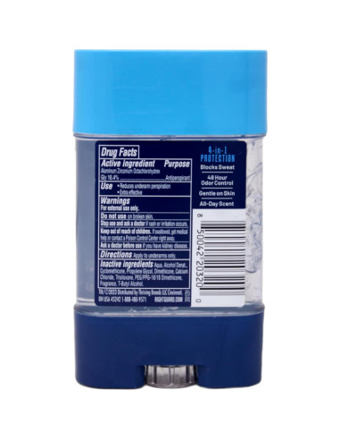 Desodorante Antitranspirante Right Guard Sport Gel 85g x4