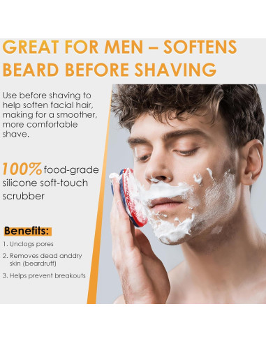 Cepillo Facial Magnético INNERNEED de Silicona - Limpieza Profunda