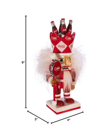 Cascanueces Coca-Cola Kurt S. Adler 20.32 cm Madera