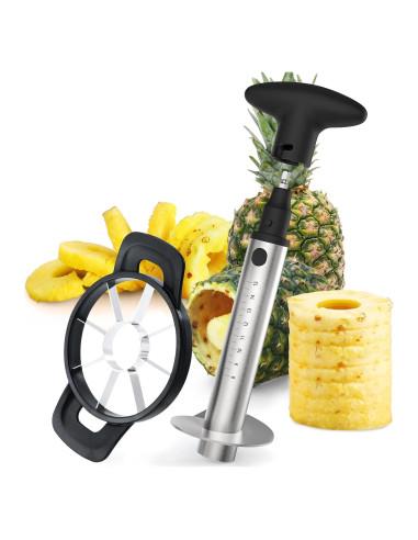 Cortador de Piña Eléctrico y Manual Newness - Acero Inoxidable