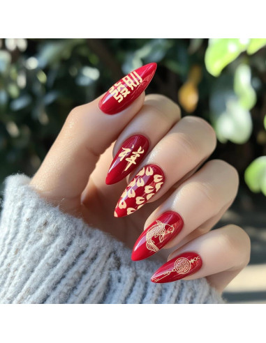 Placas de Estampado de Uñas PH PandaHall 5pcs Chino Tradicional