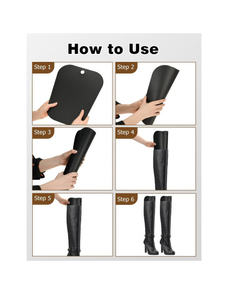 Insertos para Botas Mellbree 12 Piezas Ajustables 30-40 cm Insertos para Botas Mellbree 12 Piezas Ajustables 30-40 cm