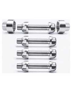 Juego de Tuercas y Tornillos M8 304 Acero Inoxidable Antirrobo