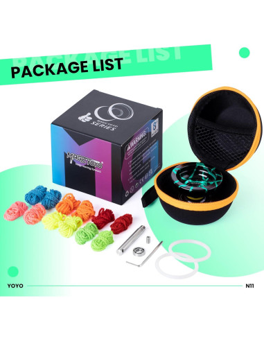 Yoyo Profesional MAGICYOYO N11 Metal Doble Modo 136g