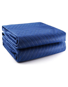 Paquete de 2 mantas de mudanza KANIXUM 101.6x182.9cm azul marino