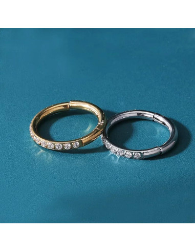 Conjunto de Anillos de Nariz Acero Quirúrgico 316L Hipoalergénico