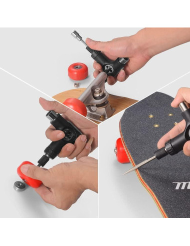 Herramienta T Multifuncional LMAI para Patineta 10-en-1