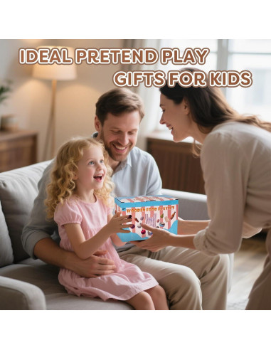 Set de Juguetes de Comida de Madera JOYSINTOY para Niños 3+