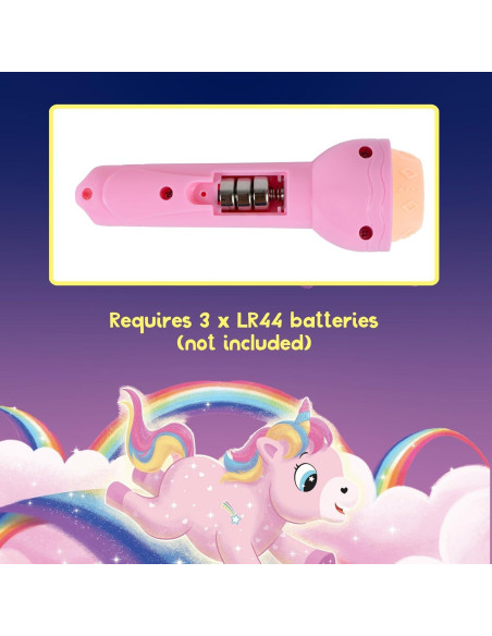 Linterna Proyector de Unicornio SNUGSHINE 24 Imágenes Rosa Linterna Proyector de Unicornio SNUGSHINE 24 Imágenes Rosa