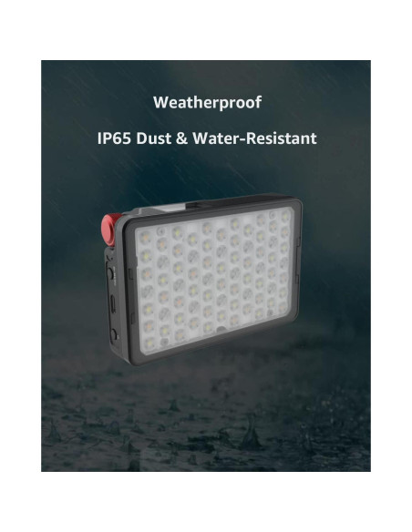 Luces LED RGBWW Aputure MC Pro, Panel Mini 5W, IP65 Luces LED RGBWW Aputure MC Pro, Panel Mini 5W, IP65