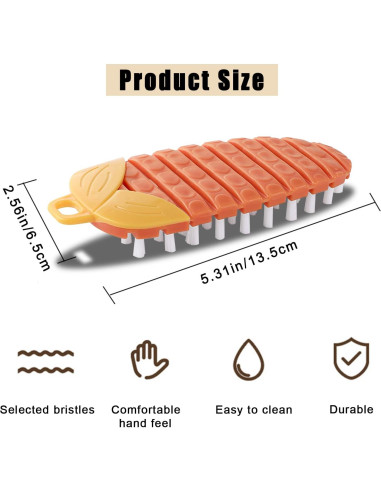Cepillo de Limpieza para Verduras y Frutas Tiankohelan - 2 Pcs