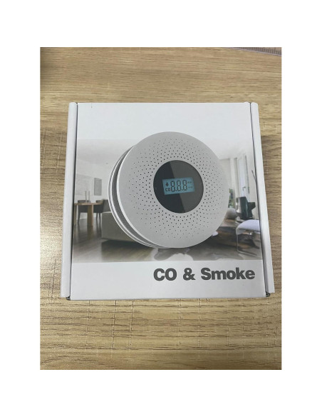 Detector de Humo y Monóxido de Carbono Yfwsrecinoe JZA-540COM Detector de Humo y Monóxido de Carbono Yfwsrecinoe JZA-540COM