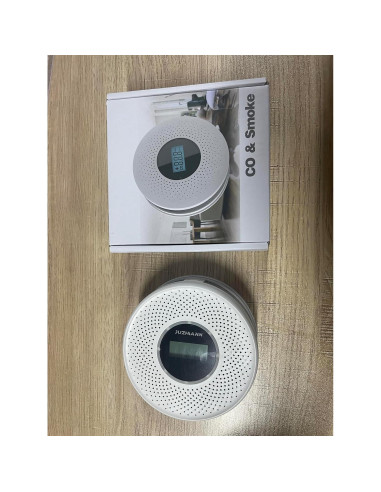 Detector de Humo y Monóxido de Carbono Yfwsrecinoe JZA-540COM