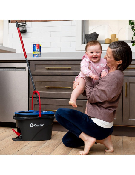 Sistema de Mop y Cubo RinseClean O-Cedar | Limpieza Eficaz Sistema de Mop y Cubo RinseClean O-Cedar | Limpieza Eficaz