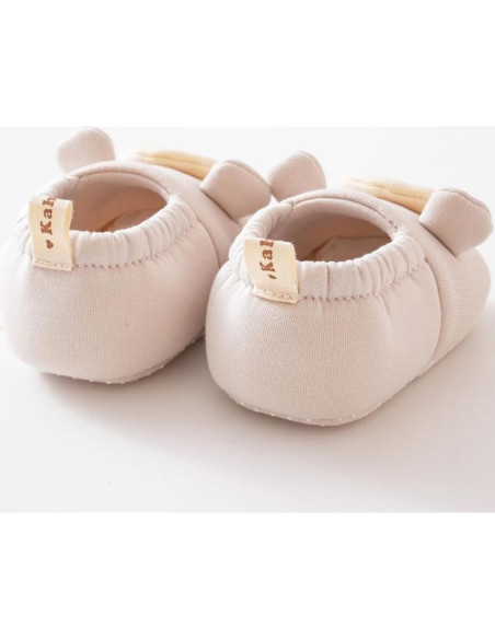 Botines para Bebés KARUNEL Rosa 0-6 Meses Algodón Antideslizantes Botines para Bebés KARUNEL Rosa 0-6 Meses Algodón Antideslizantes