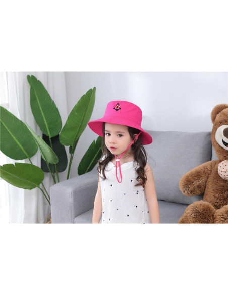 Sombrero de Sol Bebé UPF 50+ Ancla Ajustable 1-3T Sombrero de Sol Bebé UPF 50+ Ancla Ajustable 1-3T