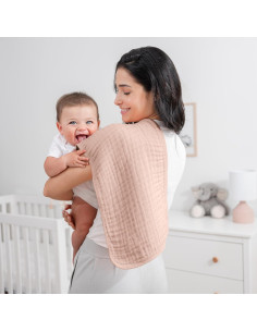 Paños de Eructo Comfy Cubs 10 Piezas 100% Algodón Rubor 2