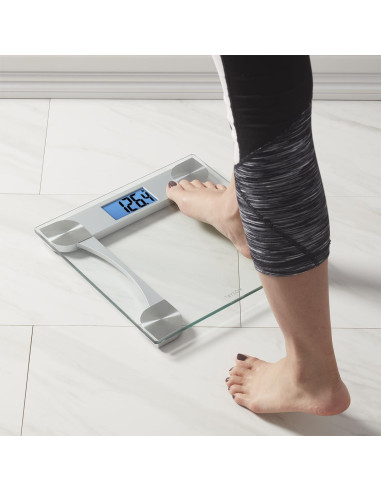 Escala Digital de Vidrio Taylor 200 kg, Pantalla LCD, Transparente
