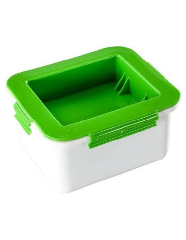 Molde Prensar Tofu NIWWIN Verde 320g Drenaje Fácil Cocina