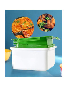 Molde Prensar Tofu NIWWIN Verde 320g Drenaje Fácil Cocina 2