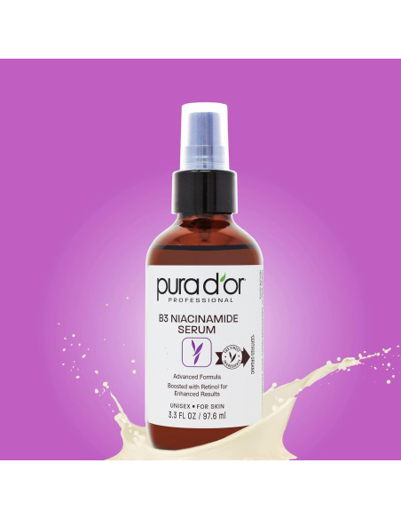 Suero Facial Niacinamida B3 PURA D'OR 100 ml - Hipoalergénico Suero Facial Niacinamida B3 PURA D'OR 100 ml - Hipoalergénico
