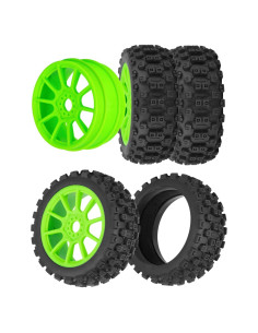 Neumáticos Buggy RC RCHuiWow 1/8 17mm Verde - Todo Terreno