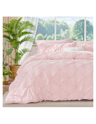 Conjunto de Edredón BEDELITE Rosa Bebé Twin 2 Piezas