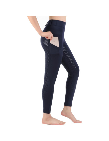 Mallas de Montar para Mujeres Turnhier con Silicona y Bolsillos Mallas de Montar para Mujeres Turnhier con Silicona y Bolsillos
