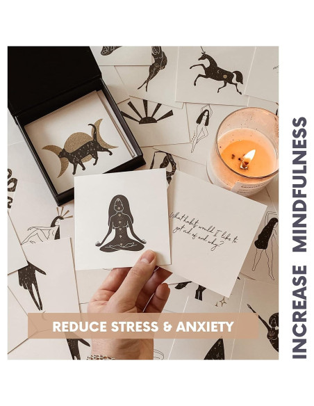 Tarjetas de Afirmación y Meditación Lamare - 40 Piezas Tarjetas de Afirmación y Meditación Lamare - 40 Piezas