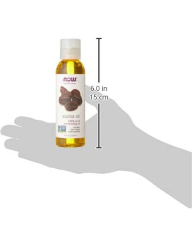 Aceite de Jojoba Puro Now Foods 113.4 ml Multiusos