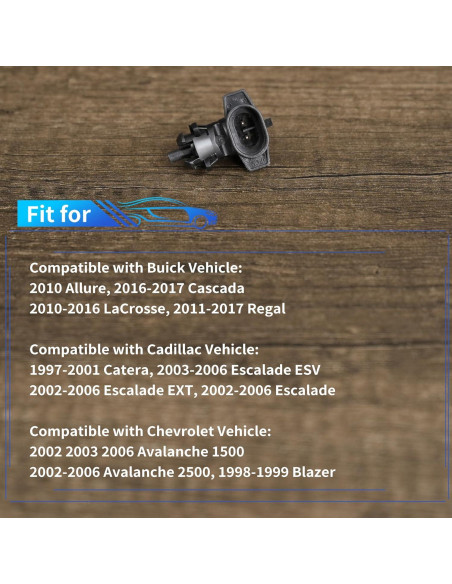 Sensor de Temperatura del Aire Ambiental Rldym 9152245 para Chevrolet, Cadillac y Buick Sensor de Temperatura del Aire Ambiental Rldym 9152245 para Chevrolet, Cadillac y Buick