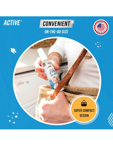 Spray Quitamanchas ACTIVE para Niños 113.4 ml - Efectivo y Natural