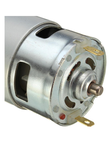 Motor DC 775 24V 7000RPM con Rodamientos de Bolas Qianson