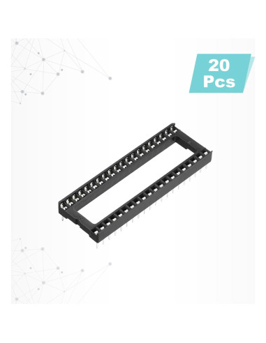 Adaptador de Zócalo DIP IC 40 Pines MECCANIXITY 2.54mm