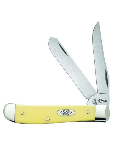 Cuchillo de Bolsillo Case Mini Trapper Amarillo 8.89 cm
