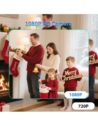 Mini Cámara Inalámbrica WiFi LMQPT S12 con Visión Nocturna