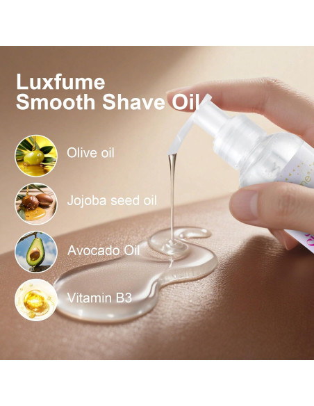 Aceite de Afeitar para Mujeres Luxfume 199.5 ml - Hidratante Aceite de Afeitar para Mujeres Luxfume 199.5 ml - Hidratante