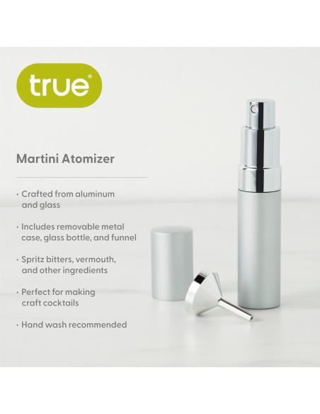 Atomizador de Martini Verdadero 15ml Vidrio Rellenable Atomizador de Martini Verdadero 15ml Vidrio Rellenable