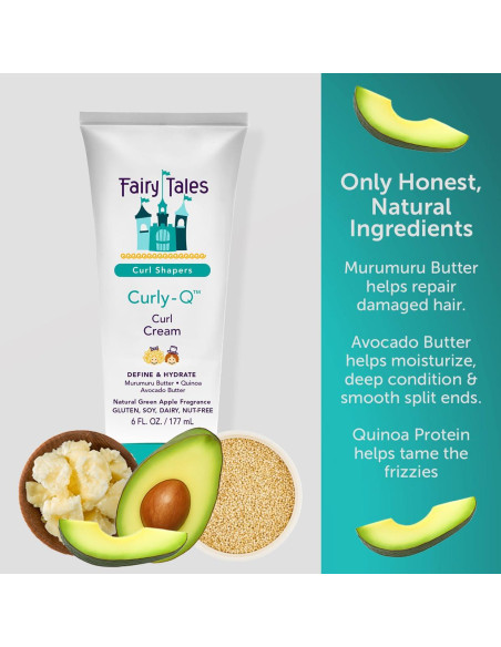 Gel de Estilo Curly Q Fairy Tales 227g - Para Cabello Rizado Gel de Estilo Curly Q Fairy Tales 227g - Para Cabello Rizado