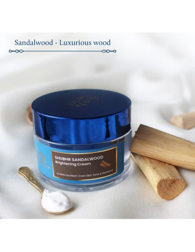 Crema Hidratante Facial Blue Nectar 50g - 13 Hierbas Ayurvédicas
